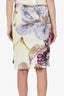 Just Cavalli Multicolour Animal Print Wrap Mini Skirt Size 44