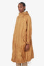Issey Miyake Brown Nylon Parachute Coat Size 2