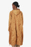 Issey Miyake Brown Nylon Parachute Coat Size 2