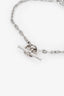 Hermès 18K White Gold Chain Diamond Farandole Bracelet
