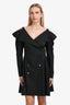 Proenza Schouler Black 'Parachute Suiting Trench' Dress Size 8
