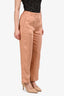 Forte Forte Orange Linen Cropped Pants Size 00