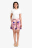 Gucci Dusty Rose 'Night Rose' High Rise Tailored Shorts Size 40