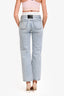Alexander Wang Blue Denim Boxer High Rise Jeans Size 25