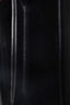 Saint Laurent Black Croc Embossed Leather Uptown Chain Wallet With Insert