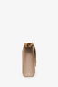 Saint Laurent Beige Grained Leather Small Envelope Bag