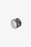 Gucci Aged Sterling Silver GG Marmont Wing Ring