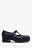 Gucci Black Vanda Leather Mary Jane Pumps Size 40