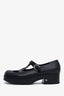 Gucci Black Vanda Leather Mary Jane Pumps Size 40