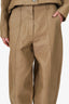 Stella McCartney Khaki Corset Waist Utility Jacket + Pants Set Size 38/40