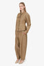 Stella McCartney Khaki Corset Waist Utility Jacket + Pants Set Size 38/40