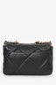 Pre-Loved Chanel™ Black Lambskin Small 19 Flap Bag