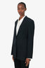 Stella McCartney Black Single Breasted Blazer Size 40