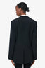 Stella McCartney Black Single Breasted Blazer Size 40