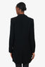 Max Mara Black Silvana Blazer Jacket Size 8