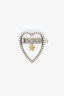 Christian Dior Gold Tone Crystal Embellished J'Adior Hair Clip
