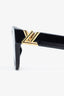 Louis Vuitton Black Frame LV GO-14 Round Sunglasses