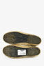 Golden Goose Silver Leather Distress Sneakers Size 37