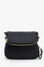 Tom Ford Black Leather Mini 'Jennifer' Crossbody Bag