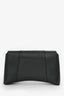 Balenciaga Black Leather Downtown Shoulder Bag