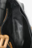 Balenciaga Black Leather Downtown Shoulder Bag