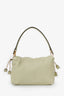 Fendi Sage Leather Mama Baguette Medium Shoulder Bag