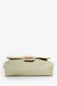 Fendi Sage Leather Mama Baguette Medium Shoulder Bag