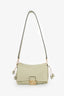 Fendi Sage Leather Mama Baguette Medium Shoulder Bag