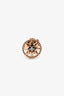 Christian Dior 18K Rose Gold Diamond Set Rose Des Vents Small Single Earring