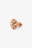 Christian Dior 18K Rose Gold Diamond/Pink Opal Set Rose des Vents Medium Single Earring