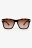 Valentino Tortoiseshell Square Frame Rockstud Detail Sunglasses