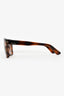 Valentino Tortoiseshell Square Frame Rockstud Detail Sunglasses