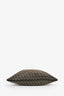 Fendi Brown Zucchino Canvas Large One Shoulder Bag