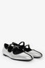 Hermès Silver Leather 'Lilia' Ballet Flats Size 36