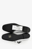 Hermès Silver Leather 'Lilia' Ballet Flats Size 36
