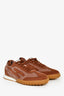 Hermès Burgundy Suede 'Jet' Sneakers Size 36