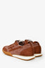 Hermès Burgundy Suede 'Jet' Sneakers Size 36
