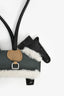 Hermès Black/Multicolour Milo Lambskin Rodeo Robeo Plush PM Charm