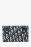 Christian Dior Navy Oblique Saddle Belt Bag