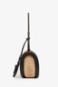 JW Anderson Brown/Beige Raffia Bumper Small Shoulder Bag