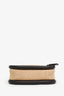 JW Anderson Brown/Beige Raffia Bumper Small Shoulder Bag