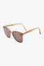 Gentle Monster Brown Frame Rosy VC2 Round Sunglasses