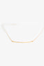Tiffany & Co. 18K Yellow Gold 'Smile' Necklace Size Small