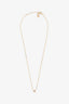 Cartier 18K Yellow Gold Cartier d'Amour Diamond Pendant Necklace Small Model