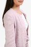 IRO Lilac Tweed Open Jacket + High-Rise Shorts Set Size 36
