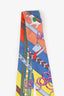 Hermès Multicolour Silk Brides et Gris-Gris Twilly