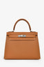 Hermès 2025 Gold Epsom Sellier Kelly 28 PHW
