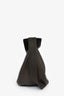 The Row Brown Leather Large Slouchy Banana Shoulder Bag