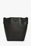 Mansur Gavriel Black Leather Mini Bucket Bag