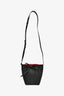 Mansur Gavriel Black Leather Mini Bucket Bag